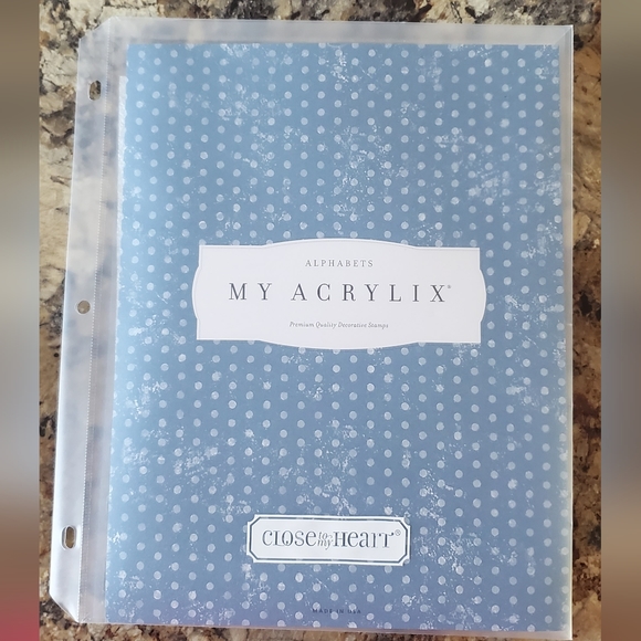 Close To My Heart Rock The Block Block Clear Stamp Set - Picture 3 of 3